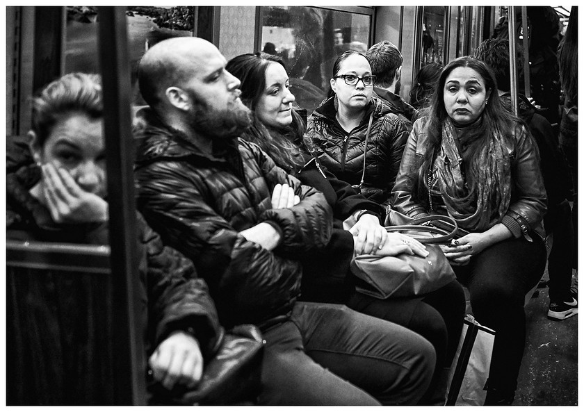 New-Yorker-16-053-Edit-22 
 Keywords: 2016, Black White/Pastel, New Yorkers, Subway